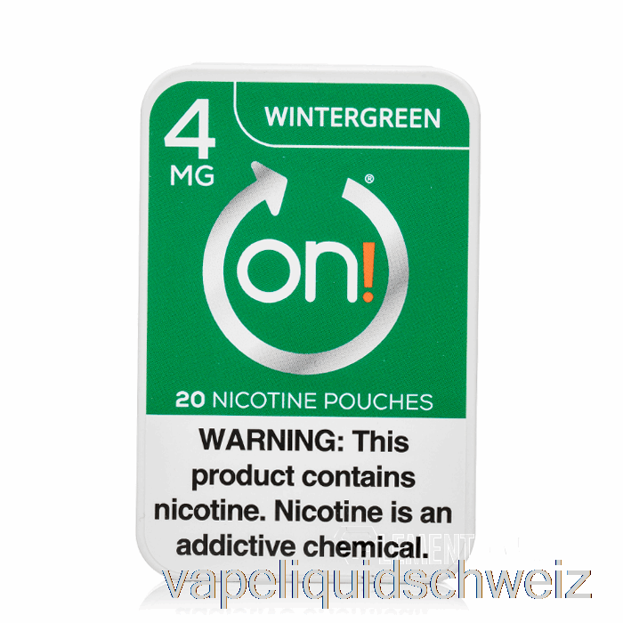 An! Nikotinbeutel - Wintergrün 4 Mg Vape Ohne Nikotin
